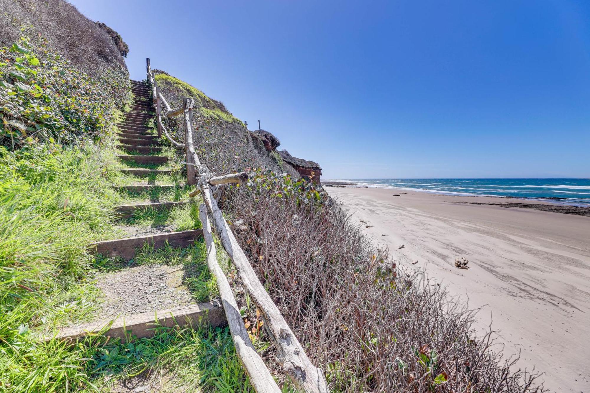 Epic Yachats Escape Oregon Coastline Beach, Views Buitenkant foto